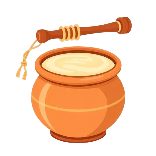 Traditional bilona churner